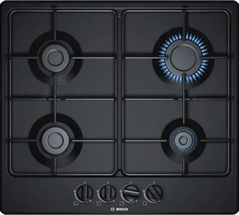 Plaque de cuisson à gaz 4 feux